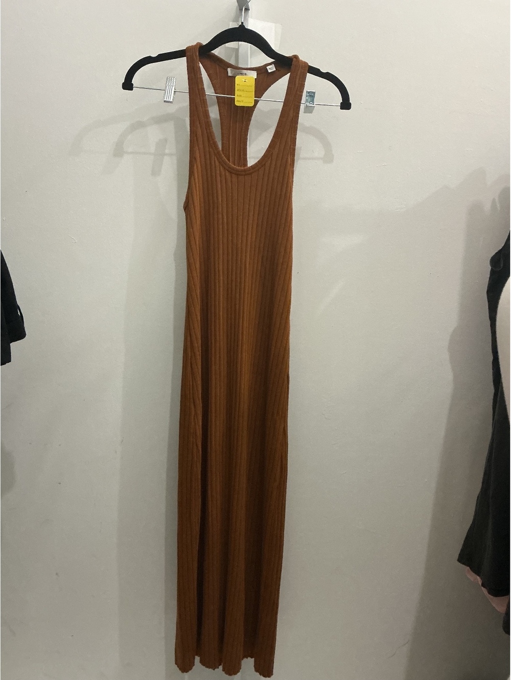 Vince Rib knit Sleeveless Maxi Dress